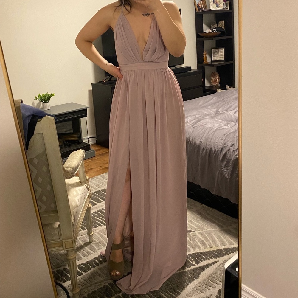 𝅺Lulus Maxi Dress/Gown Size XS